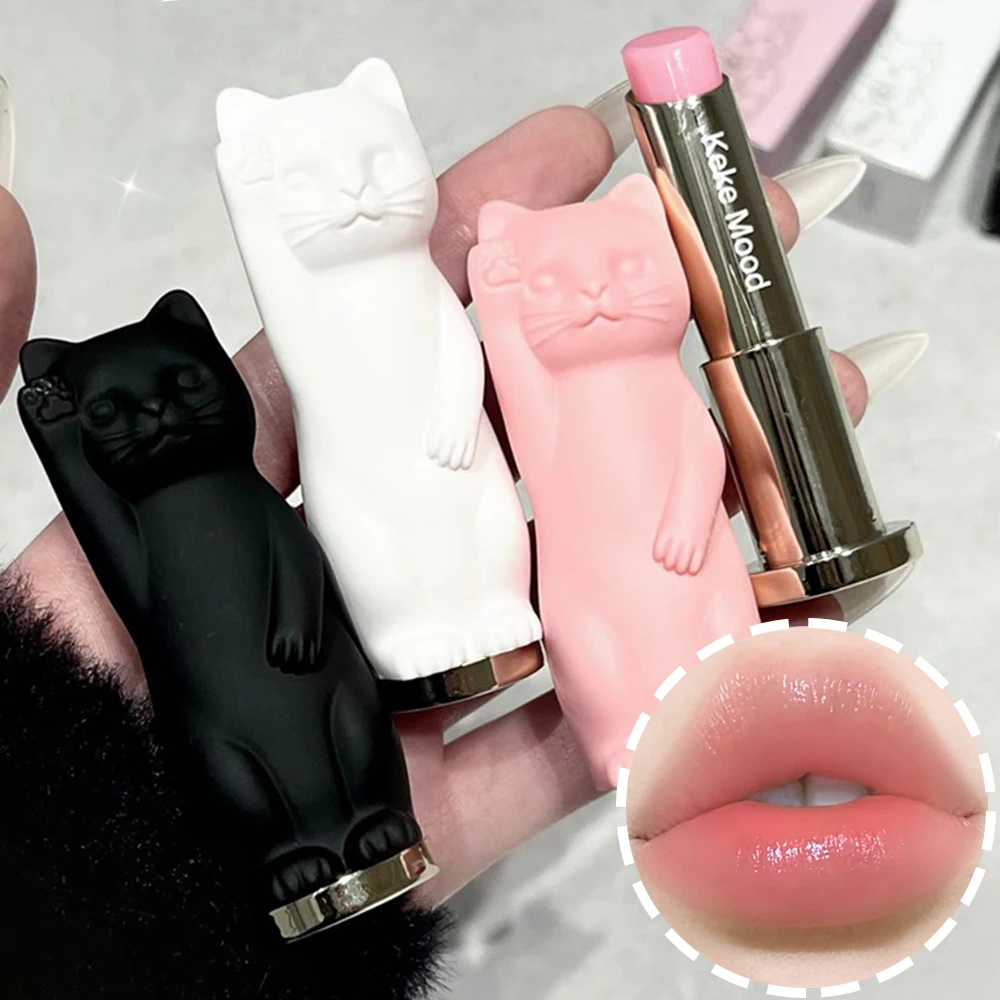 Hydraterende lucky cat lipstick transparante lippenbalsem_voghion.com
