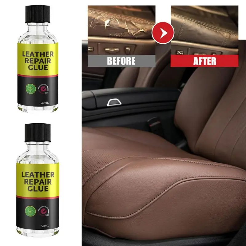 30/50Ml Upgrade Leather Repair Glue Repair Kit For Furniture Car