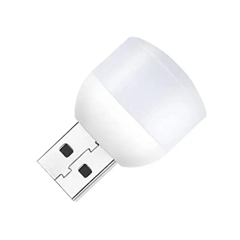 

Plug In USB Light Bulb LED Night Lights 6500K & 3000K Cold/Warm White Lights LED Nightlights For Hallway Nursery Bedroom