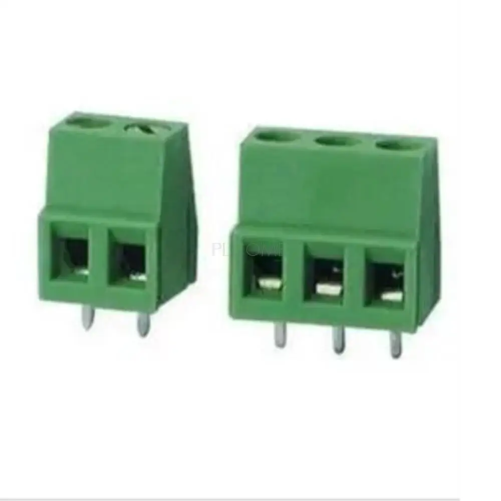 고품질 KF128 KF128L 100mm 또는 3.50mm 2P 3P 3.81 V 10A PCB 범용 스크류 터미널 블록, 300 개