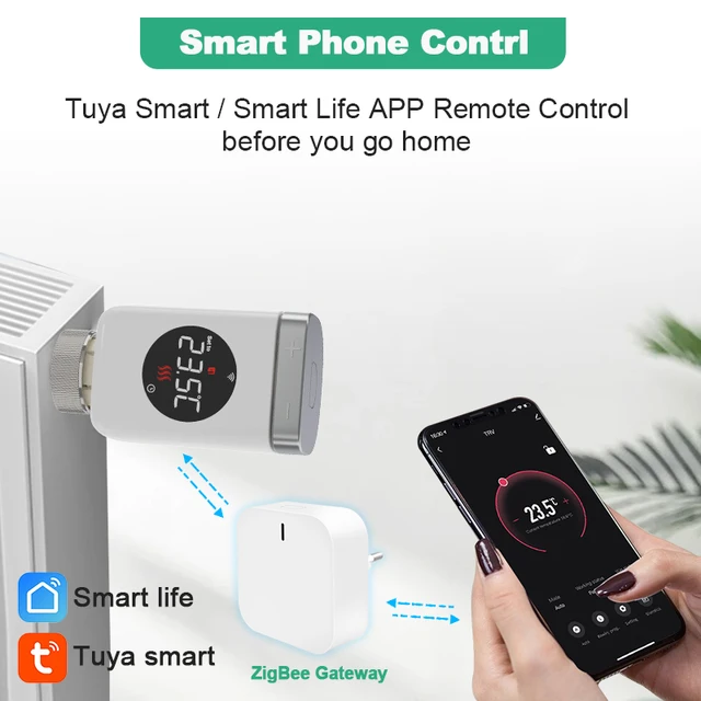 Qiumi Valvola Termostatica WiFi - Controllo Intelligente Riscaldamento Con App E Alexa - Foto 4