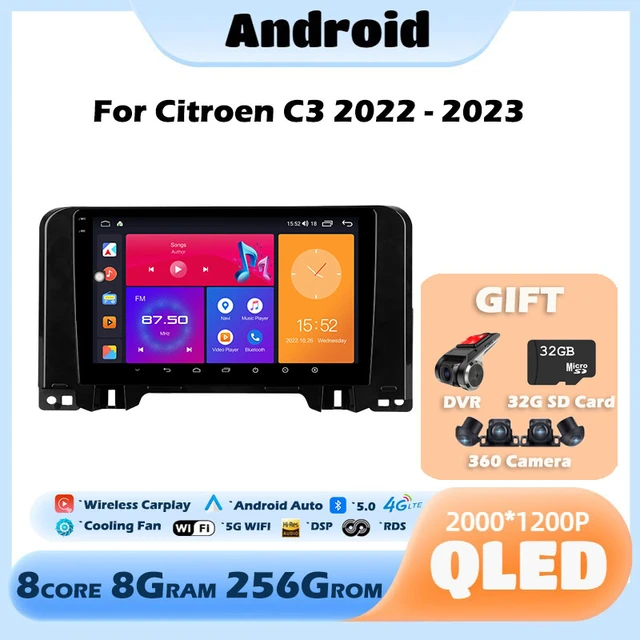 Radio Cd Citroen C3 Bluetooth - Car Multimedia Player - AliExpress