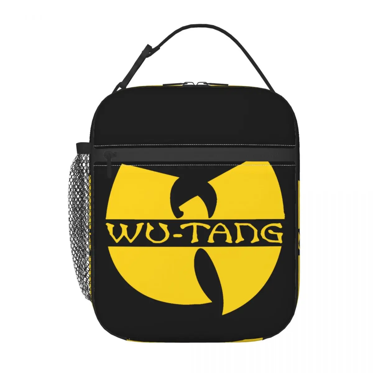 

Wu Clan Rap Hip Hop Group Insulated Lunch Bags for School Office Waterproof Cooler Thermal Lunch Box Women Kids