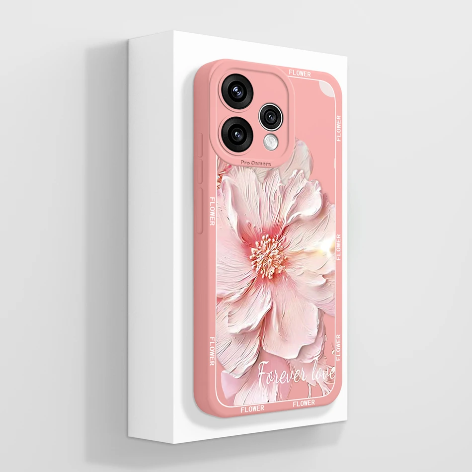 Lovely Cartoon Pattern Soft Silicone Phone Case