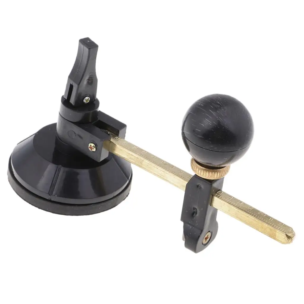 20cm 6 Wheels Adjustable Compasses Mosaic Glass Circle Circular Cutter with Suction Cup for DIY Glass Art Craft 2