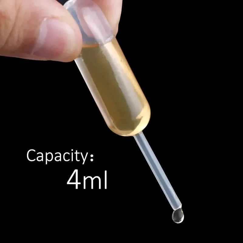 4ml Mini Dropper Disposable Jam Dropper for Cupcake Sauce Squeeze Transfer Pipette Tool Dessert Stuffed Cake Decor