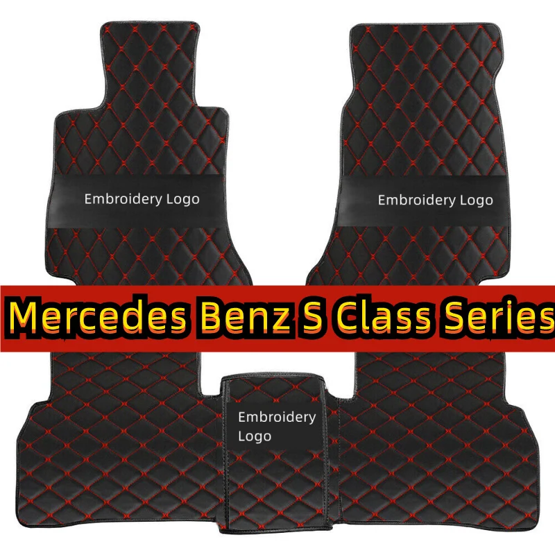

Car Floor Mats for Mercedes Benz S Class Series AMG W140 W220 W221 W222 S350 S400 S450 S500 S550 S600 S63 Auto Carpet Cover Rugs