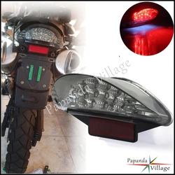Motorcycle 12V 16PCS LED Taillight Brake Stop Light Rear License Plate Lamp For BMW F650 F650 GS F650 ST F800 ST R1200 GS Series