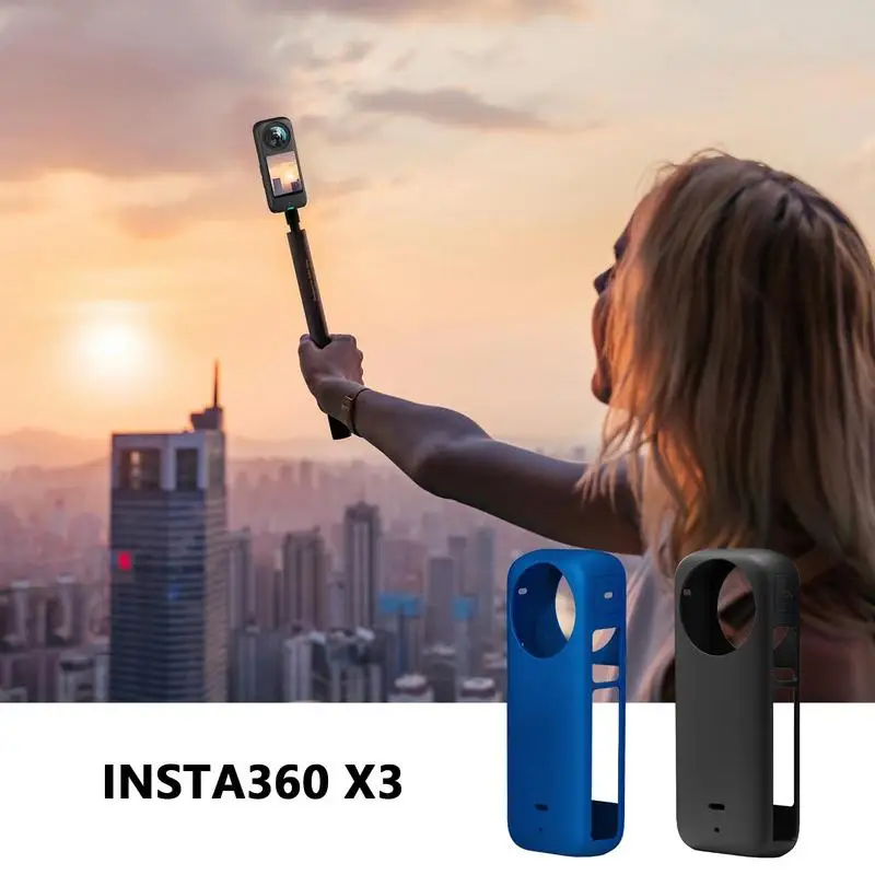 

ForInsta360 X3 корпус силиконовый чехол для insta360 X3 силиконовый чехол защитные аксессуары для тела