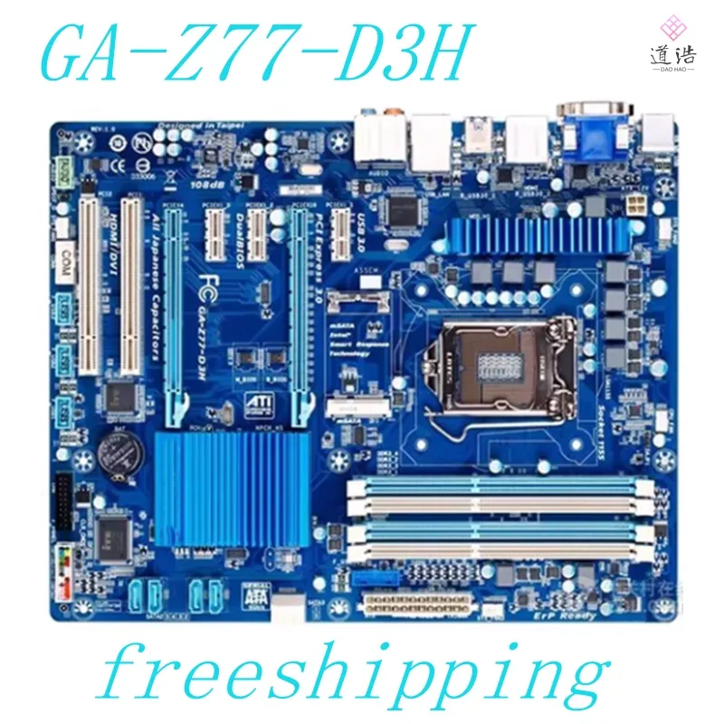 For Gigabyte GA-Z77-D3H Motherboard 32GB LGA 1155 DDR3 ATX Z77 Mainboard 2 Se9a933b32ef147e6b0762354a72c5152S