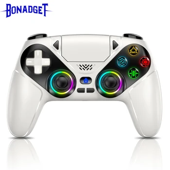 PS5 controller Game control handle for Hall-effect Trigger PC Game controller Programmable touch button with RGB 1 turbo vibration