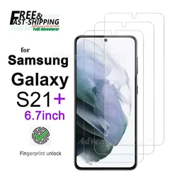 Premium Tempered Glass Screen Protector - Ultra Clear & Durable - 4 pcs (For SAM S21 plus)