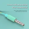 3.5mm Wired Headphones With Bass Earbuds Stereo Earphone Music Sport Gaming Headset With mic For Xiaomi IPhone Huawei Samsung 4