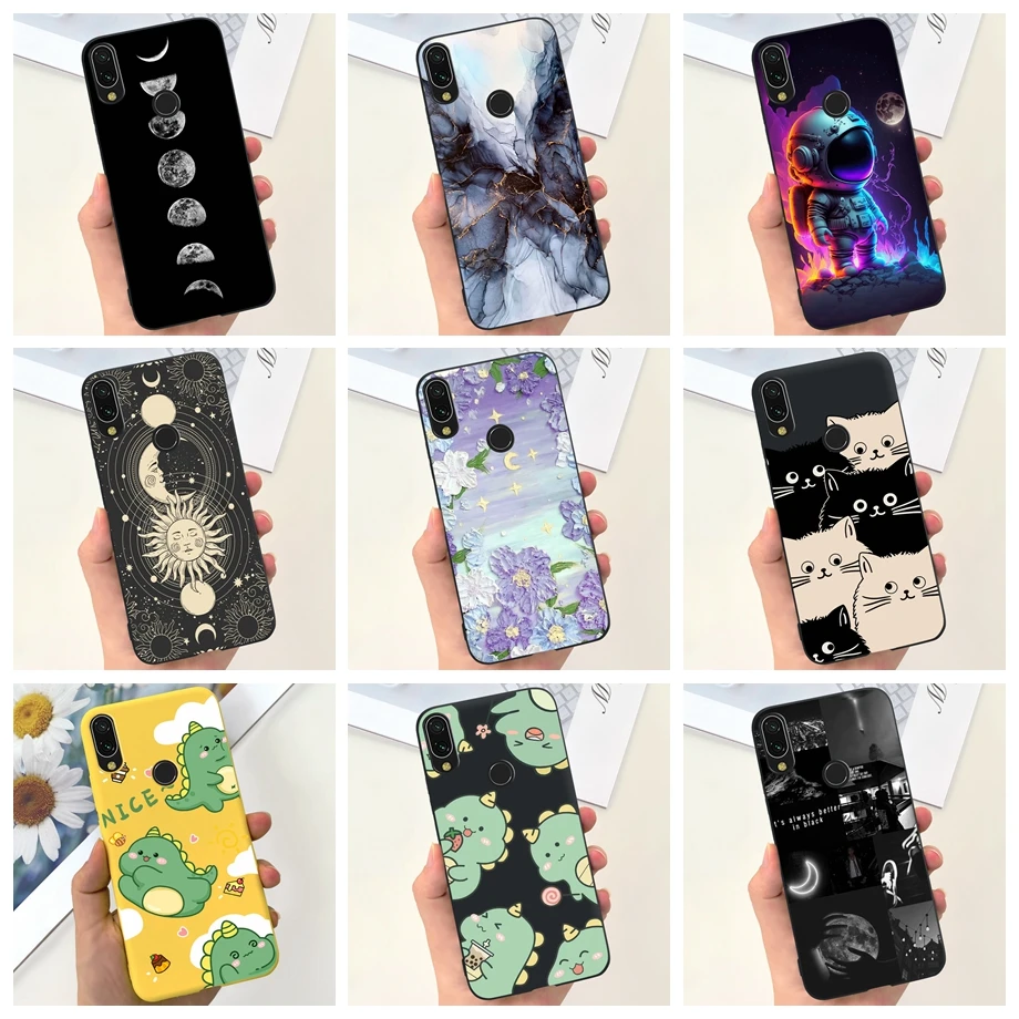 Per Samsung A40 A20 Custodia Morbida Custodia In Silicone Carino Per Samsung Galaxy A20 A 40 Galaxya40 A 20 Custodie Soft Capas Flower