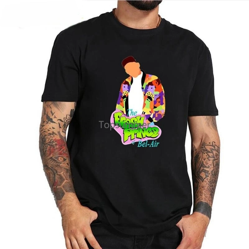 

Awesome Male The Fresh Prince Of Bel Air T-Shirt Men'S Pure Cotton Nice Homme Tee Shirt Funny Tv Shows Hip Hop Streetwear Tshirt