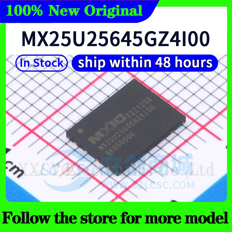 MX25U25635FMI-10G MX25U25635FZ2I-10G MX25U25645GZ4I00 MX25U25645GMI00 재고 있음 48시간 배송