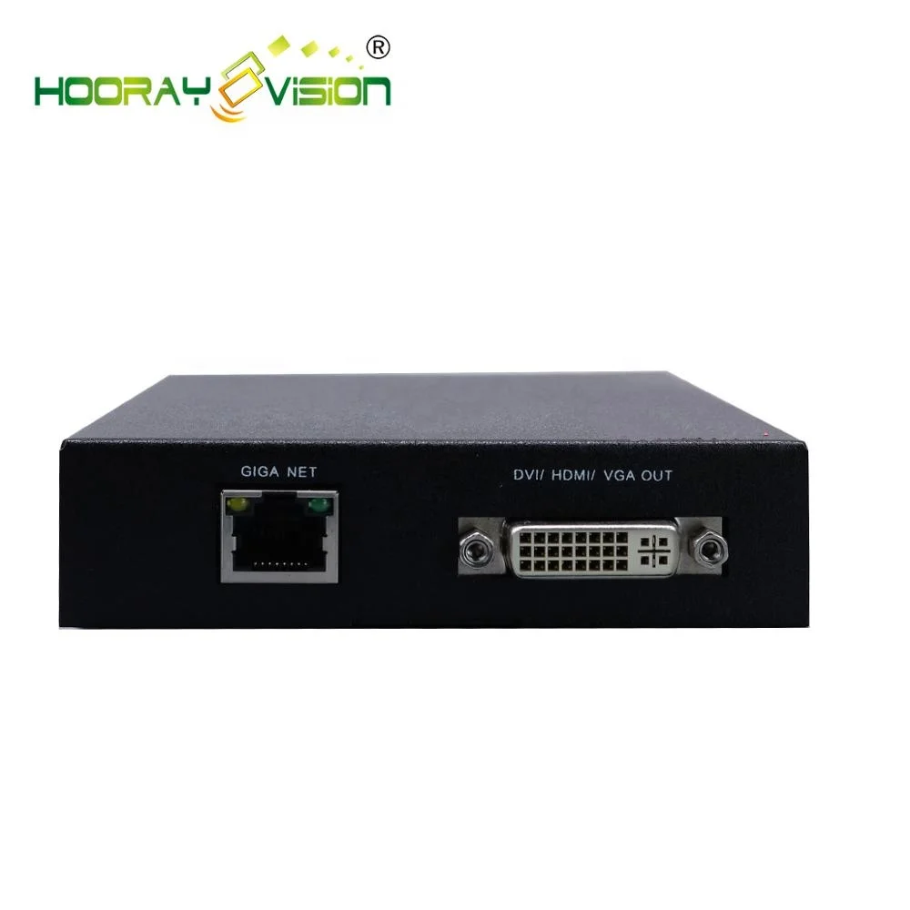 네트워크 비디오 스트리밍 ip-sdi VGA VDI HD 디코더 변환기, 4K HLS RTMP HTTP UDP