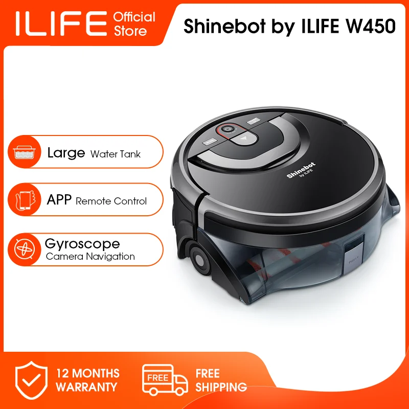 Ilife Shinebot W400s Ilife Shinebot W450 Ilife Shinebot W455 Clean Robot Ilife W450