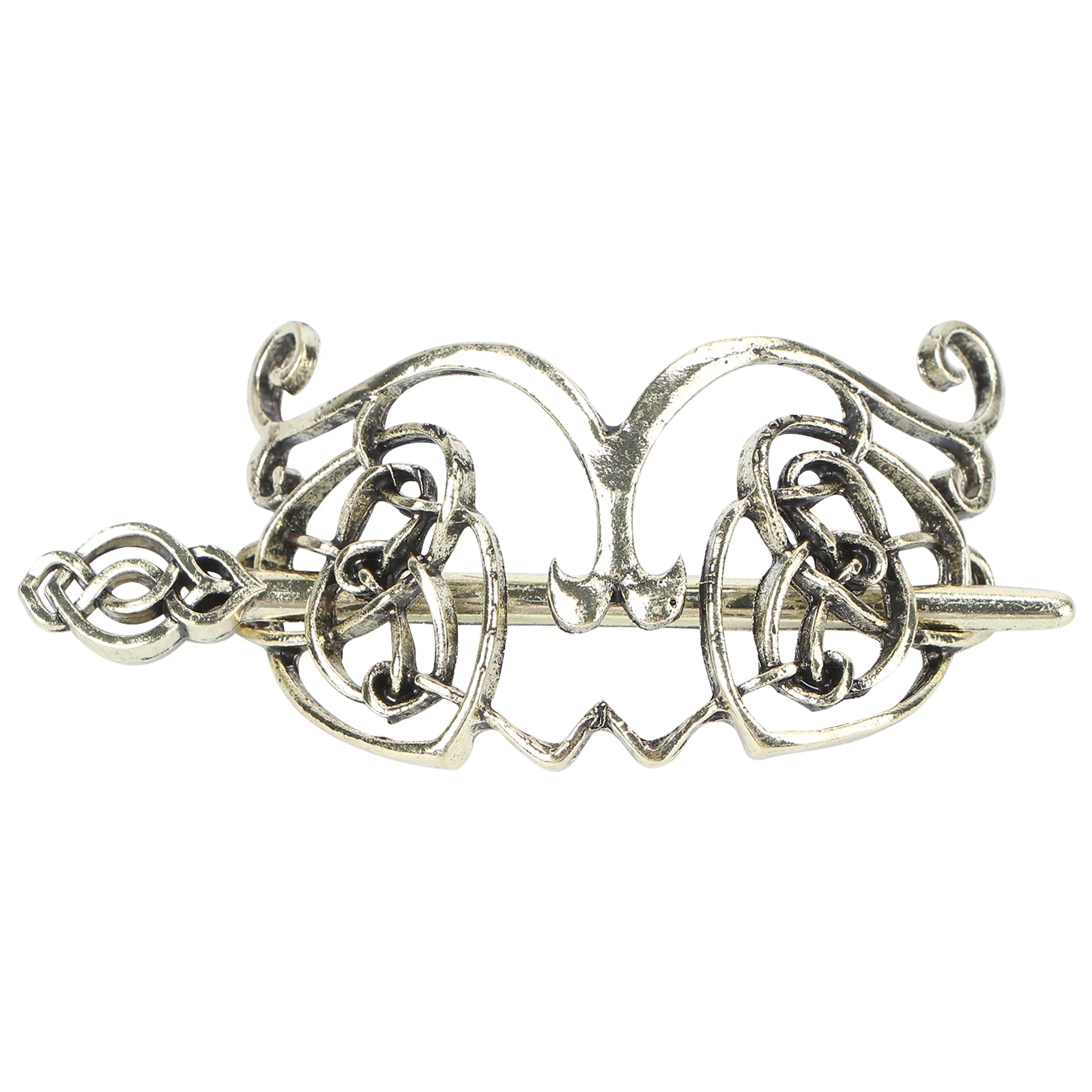 

Creative Hair Stick Metal Hairpin Elegant Headdress Clamps Accessories Braiding
