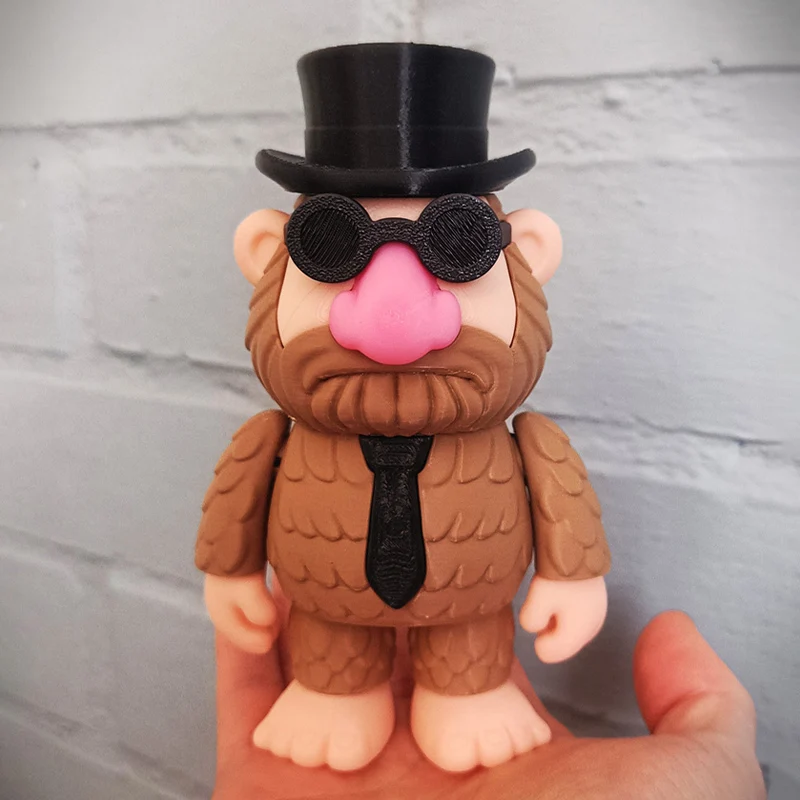 New Italian Brainrot Figurine Funny 3D Printed Matteo Brainrot