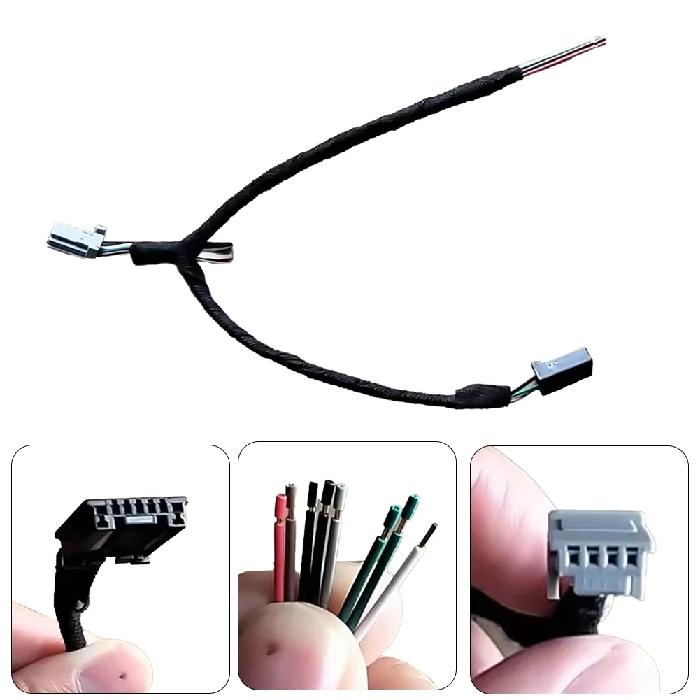 1x Car Clock Connector Harness For A/C Outlet Air Vent Center Upper For Toyota For Corolla 2009-2013 Car Electronics Accessories