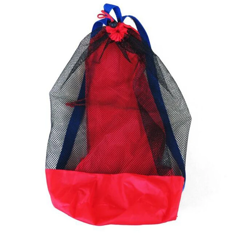 

Portable Baby Sea Storage Mesh Bags For Children Kids Beach Sand Toys Net Bag Water Fun Sports Bathroom Clothes Towels Backpacks