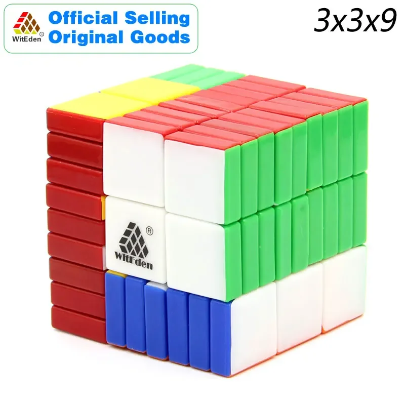 WitEden 3x3x9 Magic Cube 339 V1 Stickerless Professional Neo Speed Puzzle Antistress Educational Toys For Children witeden 3x3x7 magic cube 337 cubo magico professional speed neo cube puzzle kostka antistress toys for children