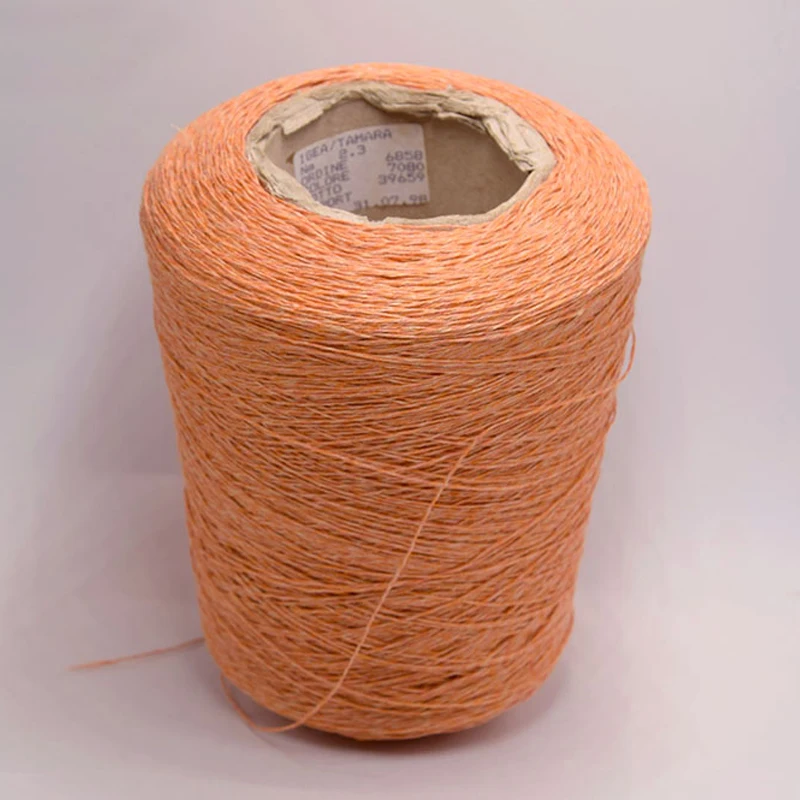 뜨거운 250g 천연 부드러운 유기 순수 린넨 원사 뜨개질 핸드 크로셰 니트 얇은 레이스 원사 원사 직조 바느질 스레드 X4439