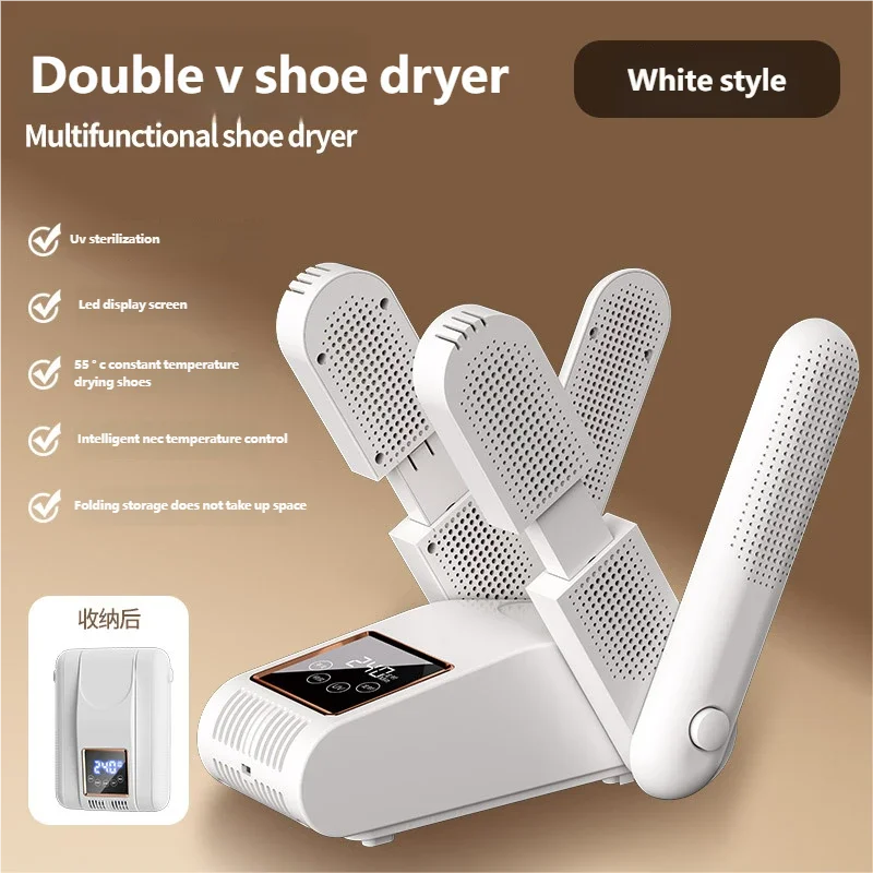 HOMEFISH Shoe Dryer Portable Folding Design