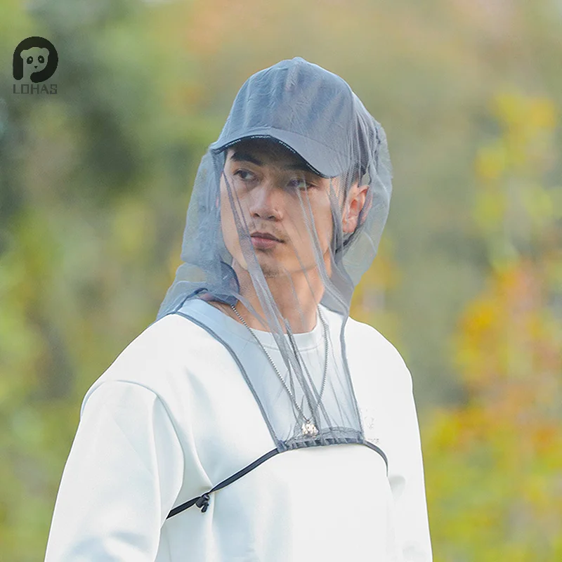 Mask Anti Mosquito Fishing Cap Outdoor Fishing Hat Veil Anti Bee Hat Insect Mesh Insect Bee Net Mosquito Net