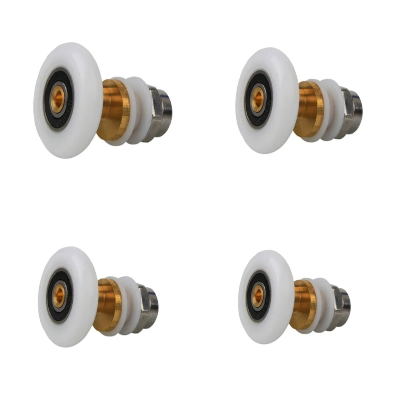 

Sliding Glass Door Pulleys Replacement Partiality Bearing Rollers Shower Door Wheels Nylon Copper-Core Single Wheel Dropship
