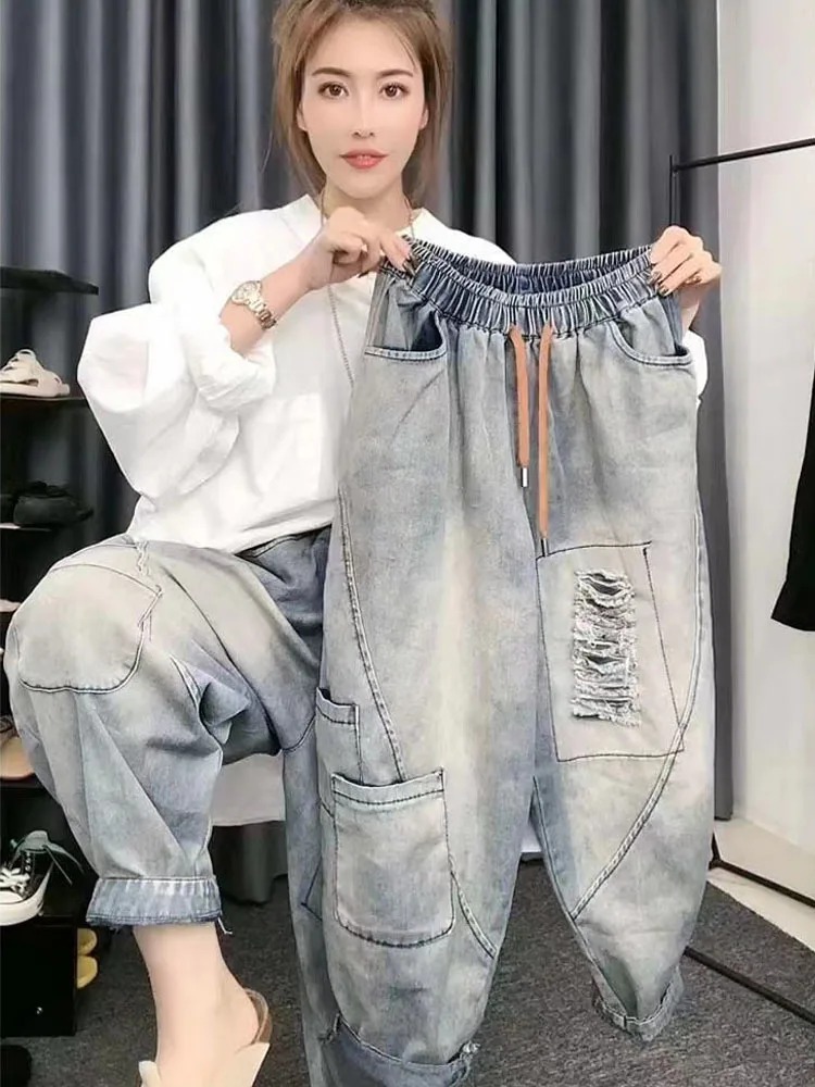 Pantalones Cortos Bombachos Mujer Por Mayor Moda Pantalones - Main Image