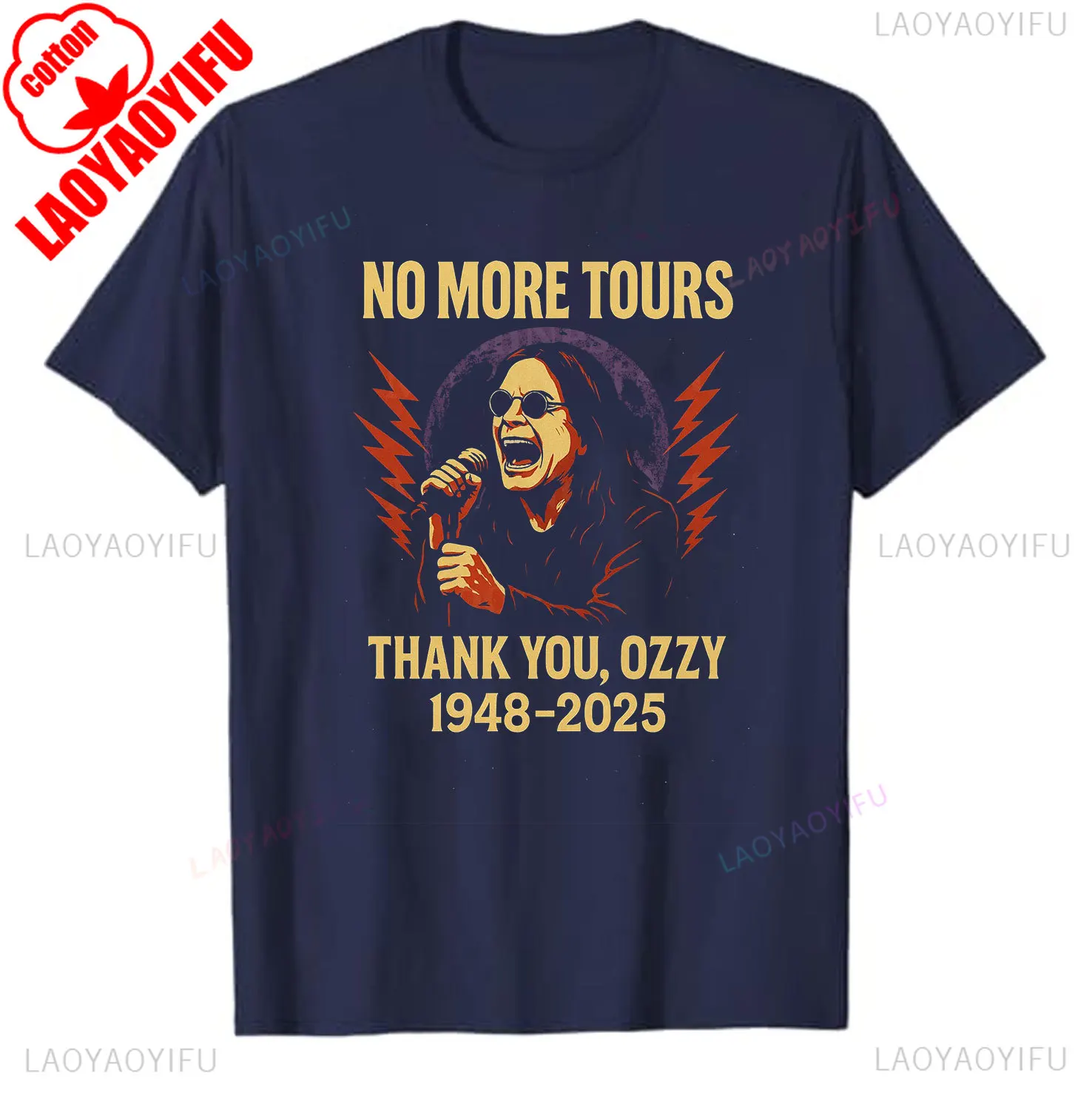 Black Sabbath Ozzy Osbourne T シャツ XL Amazon.com: Duffy Archive Photography Ozzy Osbourne Singer
