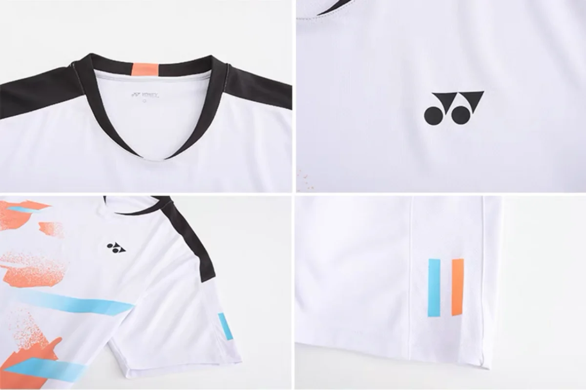 Yonex New Badminton Clothing Men's and Women's Quick-drying Sweat-absorbent Breathable Deodorant Short-sleeved T-shirt Tops