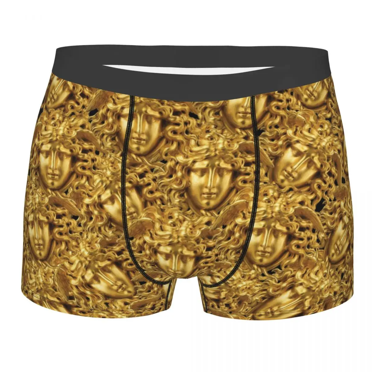 

Medusa Head Hippie Psychedelic Snakes Hair Lady Greek Mythology Underpants Breathbale Panties Male Underwear Horts Boxer Briefs