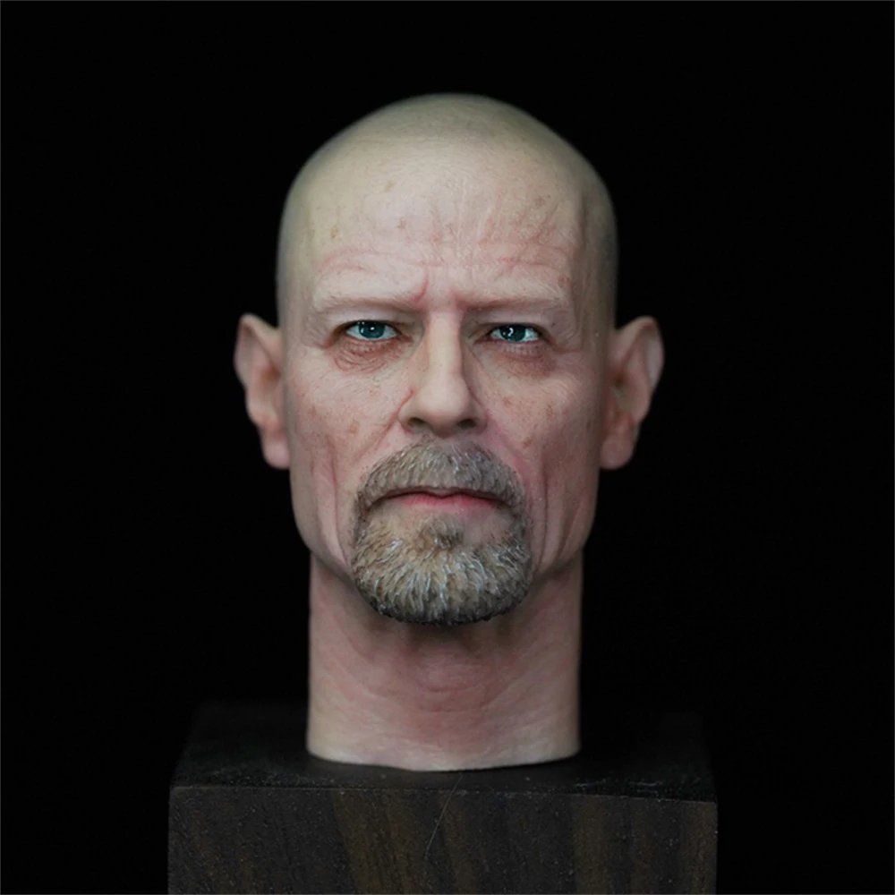 

Ручная роспись 1/6 The Breaking Bad Уолтер Белая Яркая голова скульптура резьба для 12 ''PH TBL экшн-фигурки