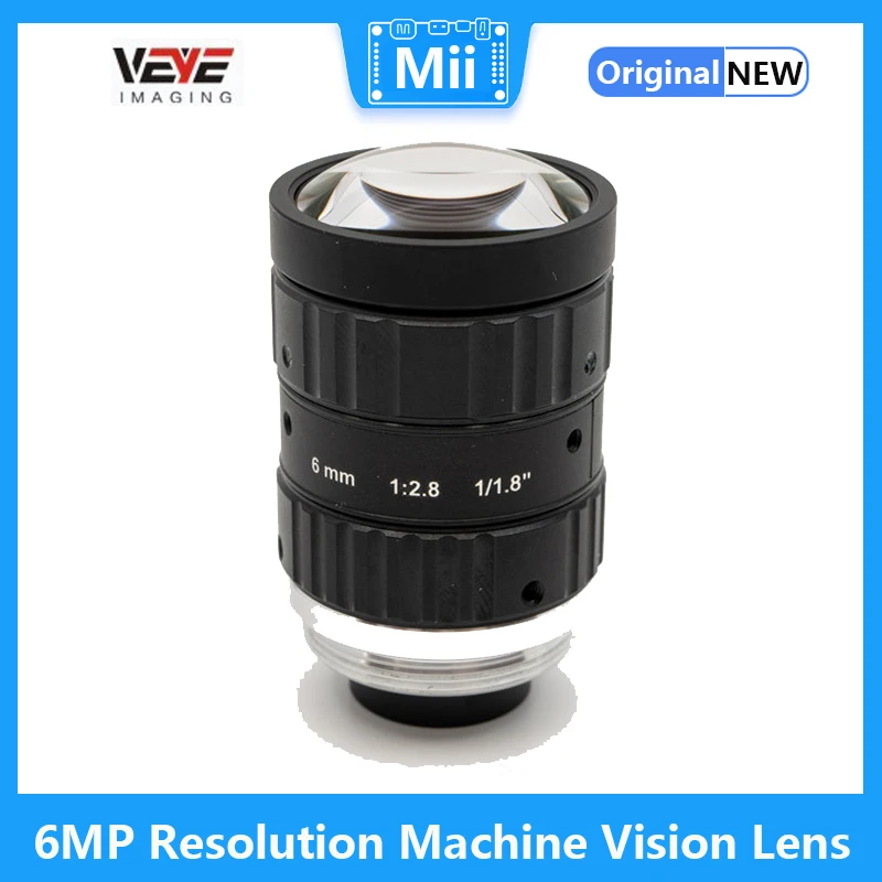 

6MP Resolution Machine Vision Lens, C Mount,6-50mm