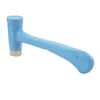 21CM Stamping Hammer Metal Stamping Hammer Brass Head Craft Printing Jewelry Making Tool DIY Hand Tools 4