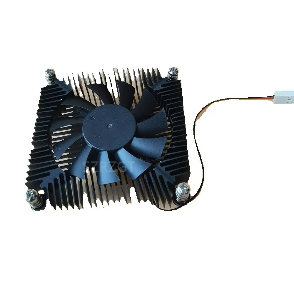 20W 30W 50W 100W High Power Led Heatsink With Fan Aluminium Cooling For 20W 30W 50W 100W 12V