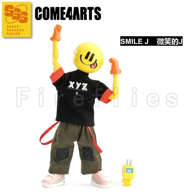 COME4ARTS 20CM Space Salvage Squad Series Aimee Trendy Toy Military Figure Action Figure Blind Box Toy 4
