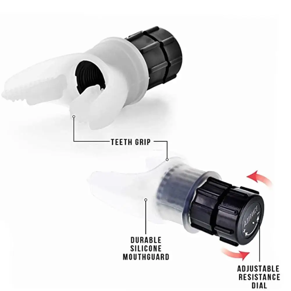 2Pcs Lung Fitness Trainer Breathing Mouthpiece Respirator Exercise Equipment 5 2Pcs Lung Fitness Trainer Breathing Mouthpiece Respirator Exercise Equipment 5