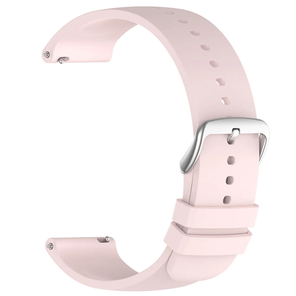Silicone Smartwatch Band - Versatile Fit, 20mm & 22mm Strap Bracelet