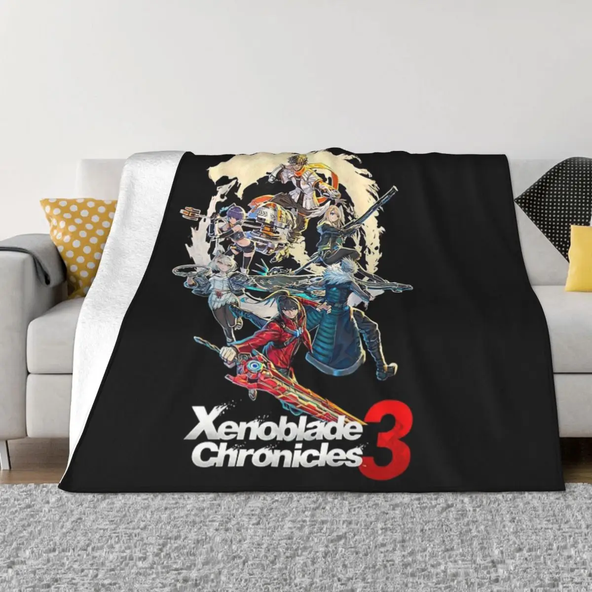 울트라 소프트 마이크로 플리스 담요, Xenoblade 3 의 모든 시간