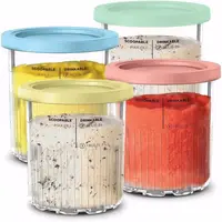 Replacement Ice Cream Containers for NC501 NC500 Series 11-in-1 Creamer Ice Cream Maker Machin Leak Proof Kitchen Gadgets 1
