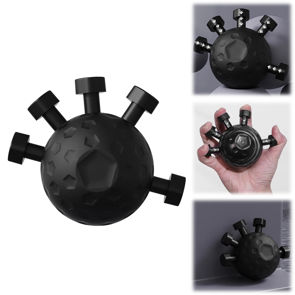 Hand Strength Exerciser Ergonomic Hand Ball Gripper Exerciser Anti Slip Finger Trainer Rock Climbing Fitness Equipment hand strengthener finger trainer finger strength trainer forearm exerciser hand grip trainers hand grip exerciser hand exerciser hand trainer