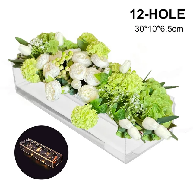 12 holes-with led