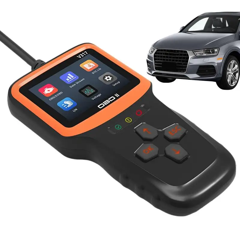 

Obd 2 Scanner Code Reader Universal Engine Code Tester V317 Vehicle Scan Tool For Sports Car Sedan Minivan Light Trucks RV SUV