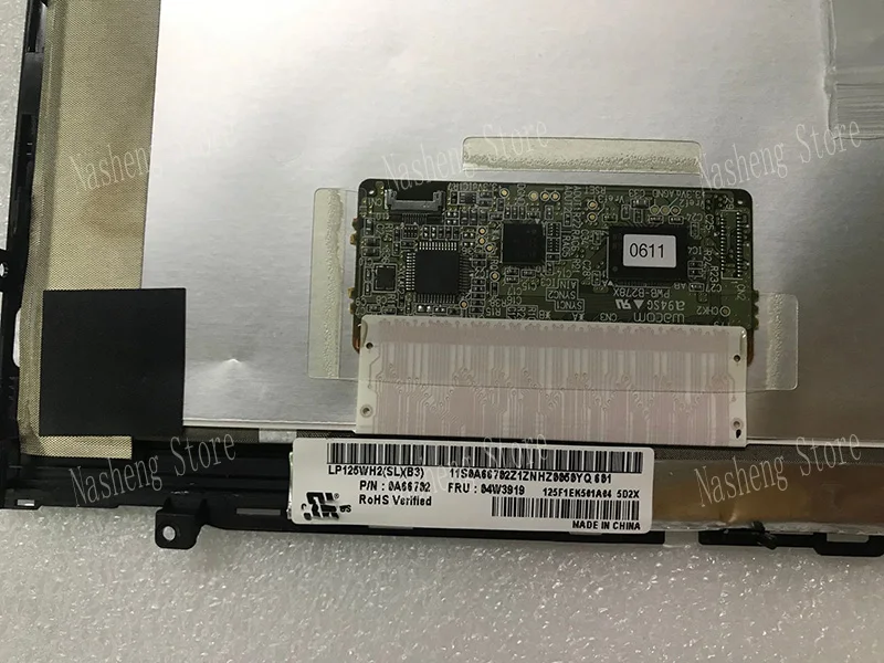  ũ е X220 X220I X230 X230I Ʈ Lcd ġ ũ Ÿ  1366*768 LP125WH2 40pin LVDS FRU 04W3991
