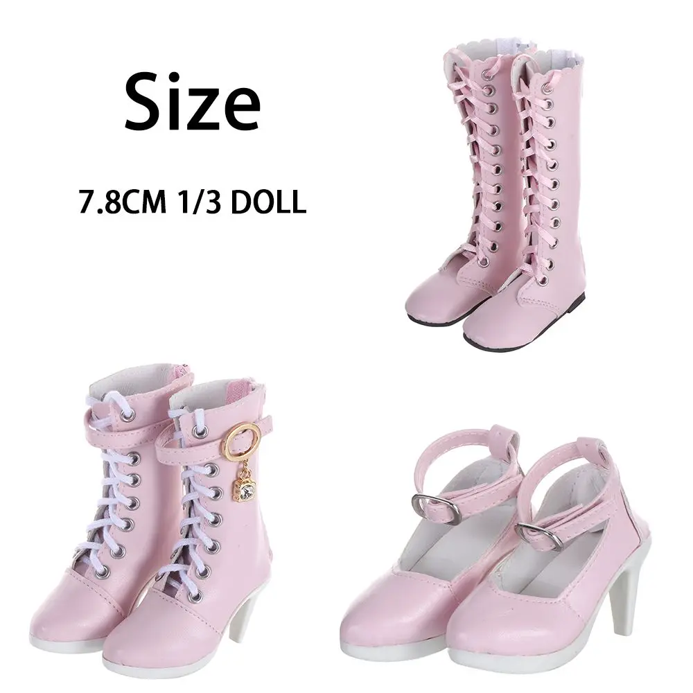 Chaussures Poupée BJD 1/3 60cm – Cuir PU, Fait Main, Pour Poupée Artistique, Neuf