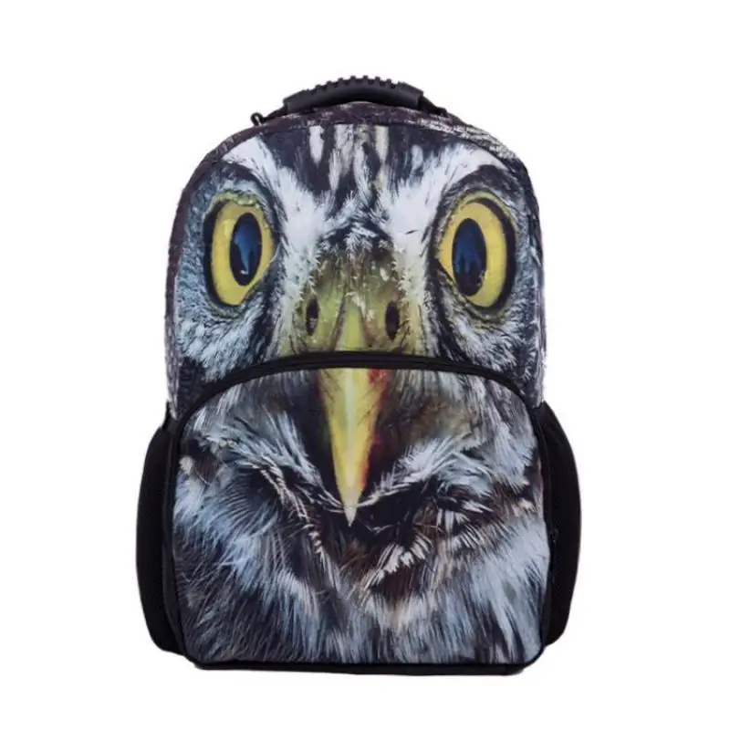 3d Cartoon Fashion Backpack Student Bag Large Capacity Outdoor Leisure Bag Portable Shoulder Bag School Bags Mochila Feminina